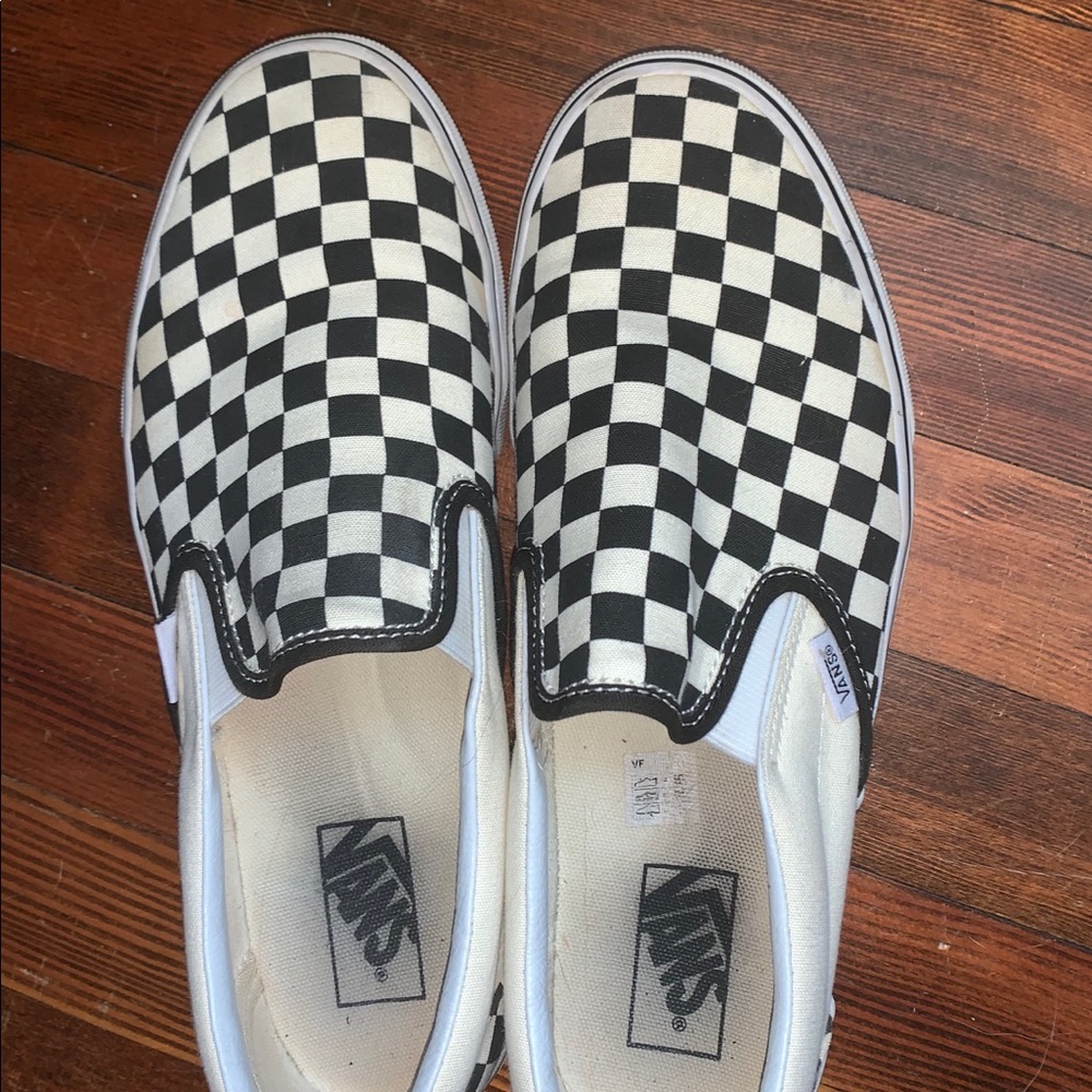 Checkered Vans